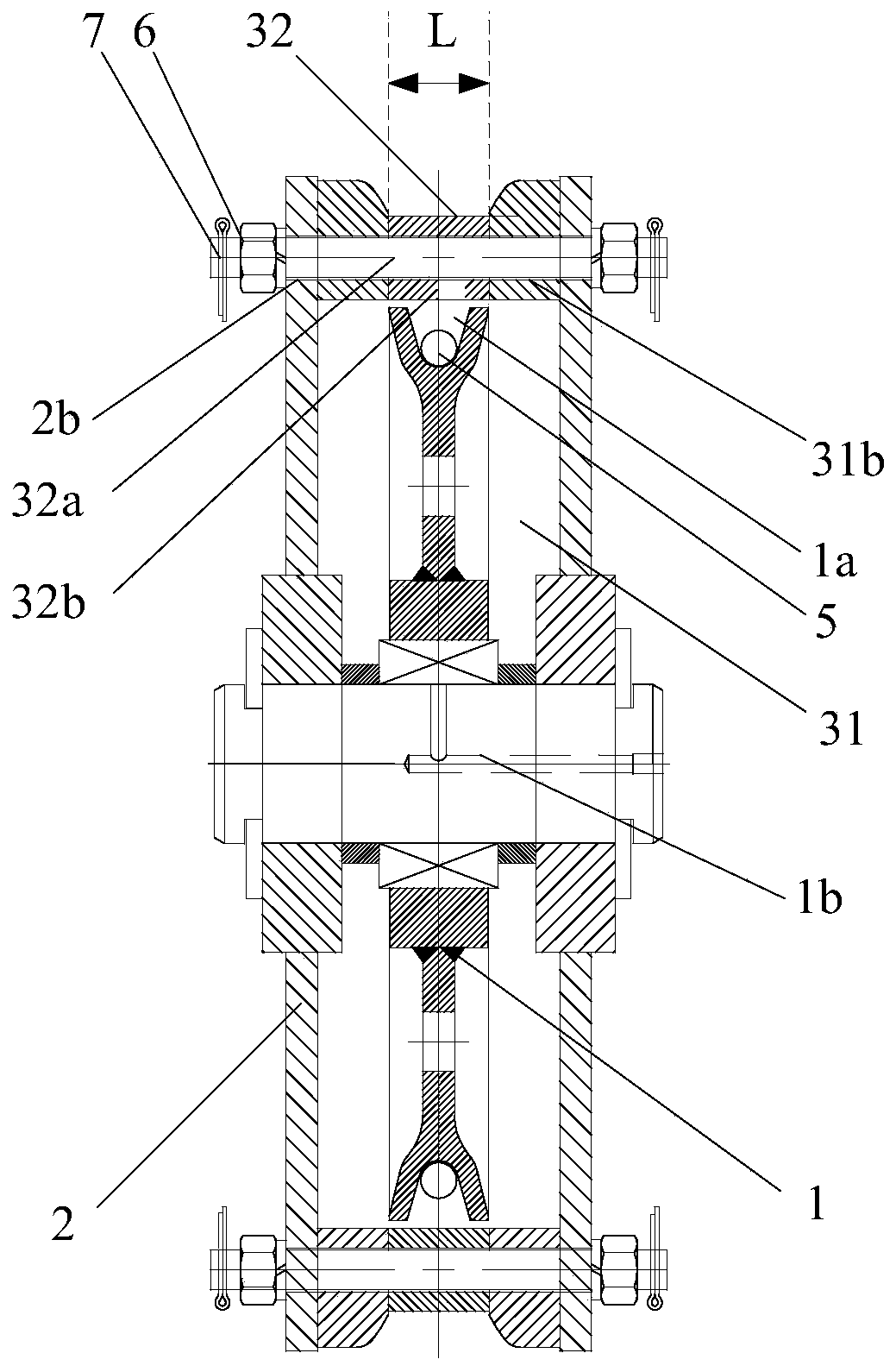 A kind of pulley device and crane for crane