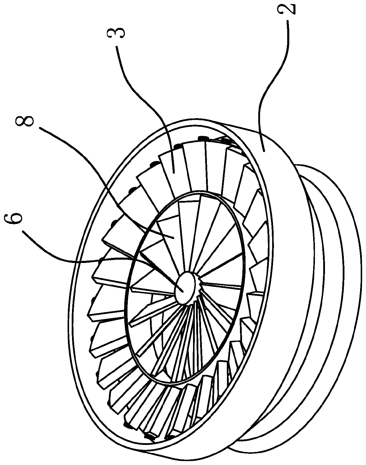 Desulfurization synergistic device used in desulfurization column