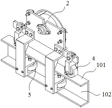 Automatic cleaning device of photovoltaic module