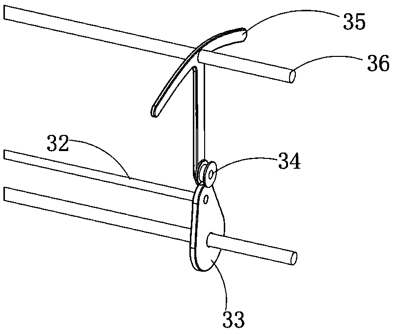 A two-way dust collection device for textile