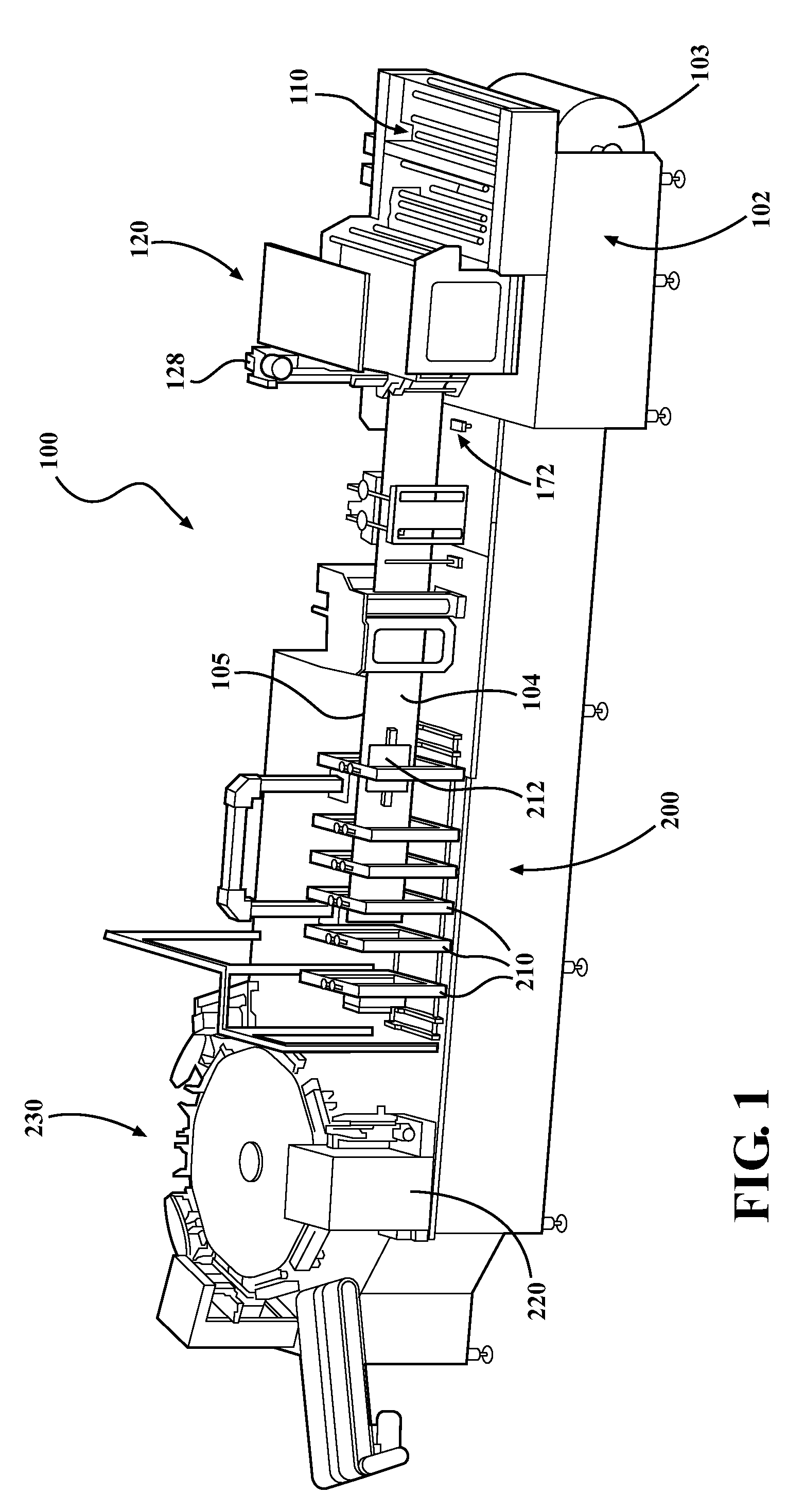 Apparatus for forming a plurality of flexible pouches from a continuous web of film