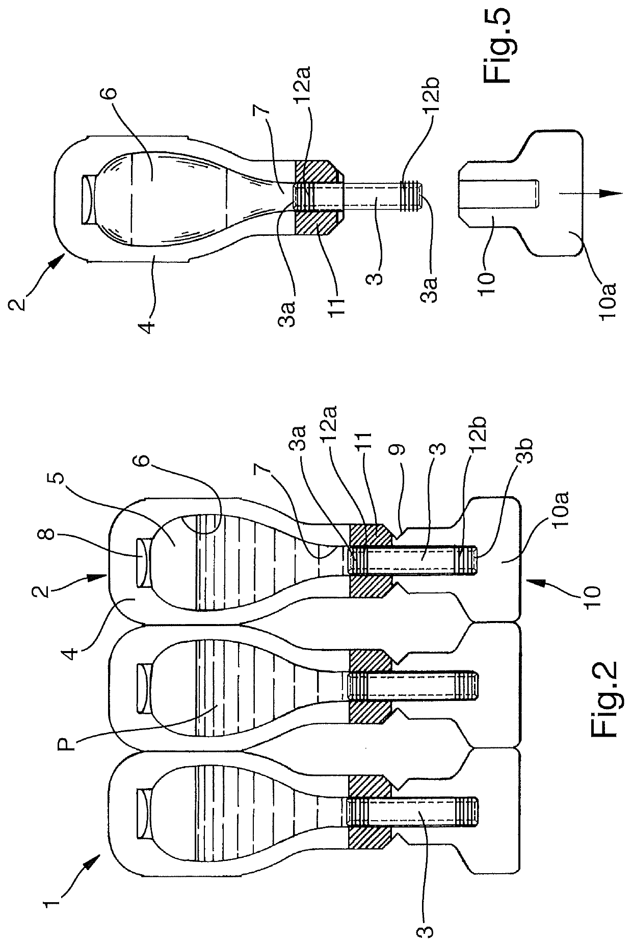 Unit of packaged product, and method of packaging a product