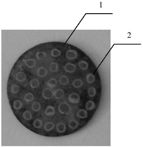 Preparation method of double-transport channel sheet-like ceramic membrane with independent and regular distribution of two phases