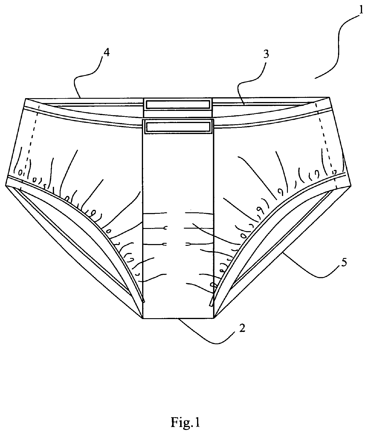 Attachable panties that promotes safety and attachable absorbency panels