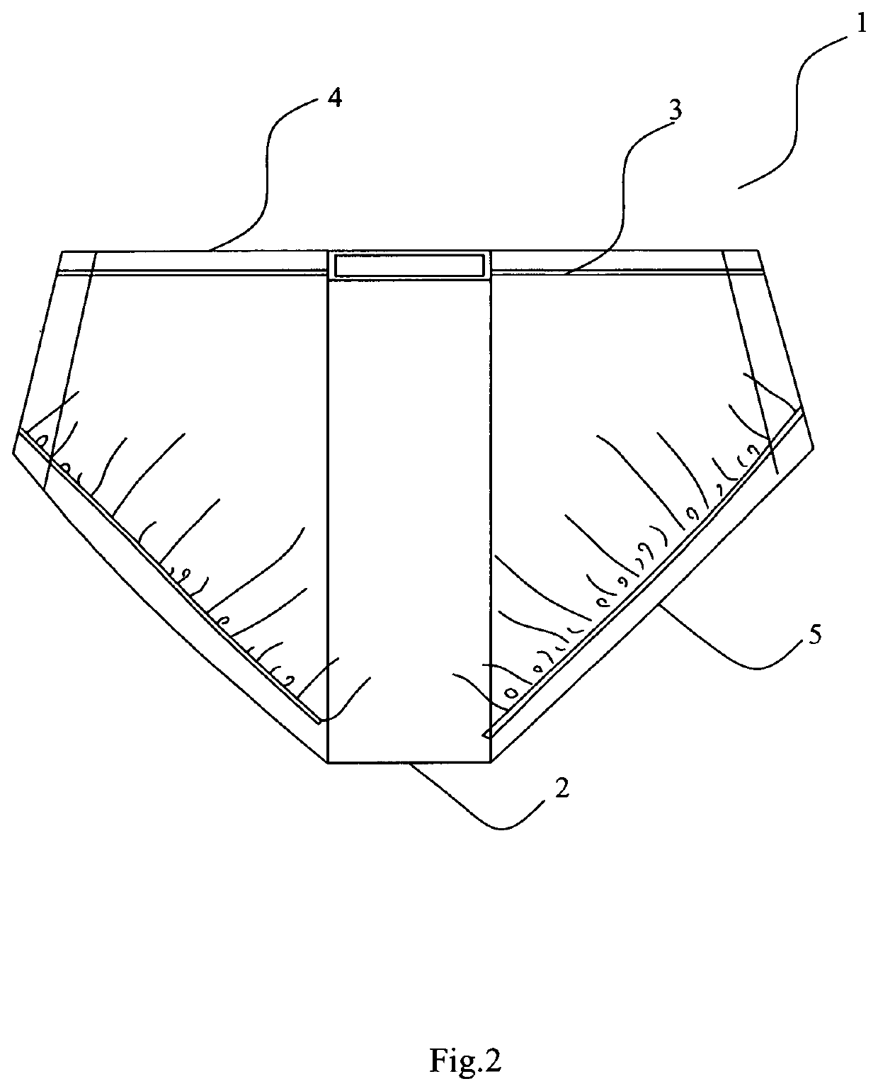 Attachable panties that promotes safety and attachable absorbency panels