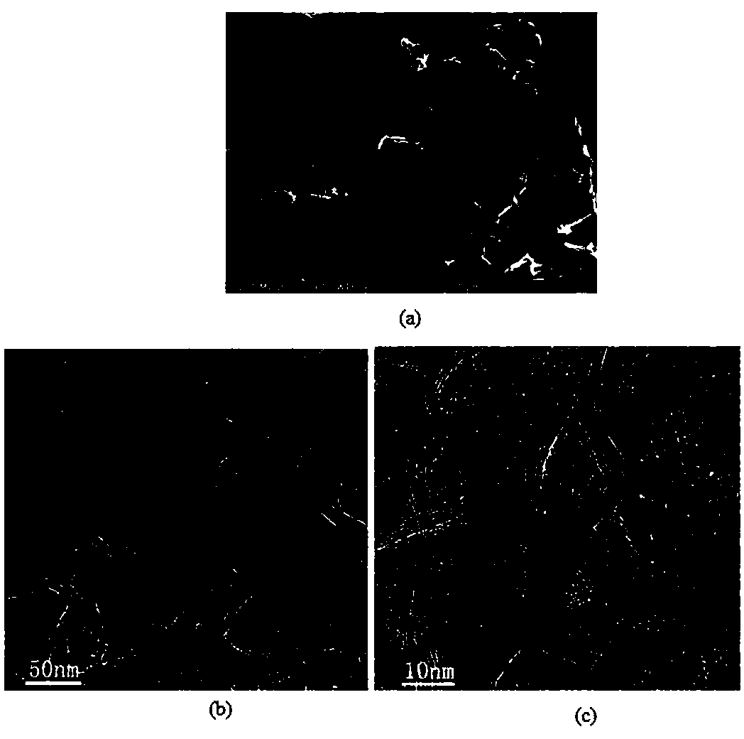 Multi-edge WS2/graphene electrochemical lithium storage composite electrode and preparation method