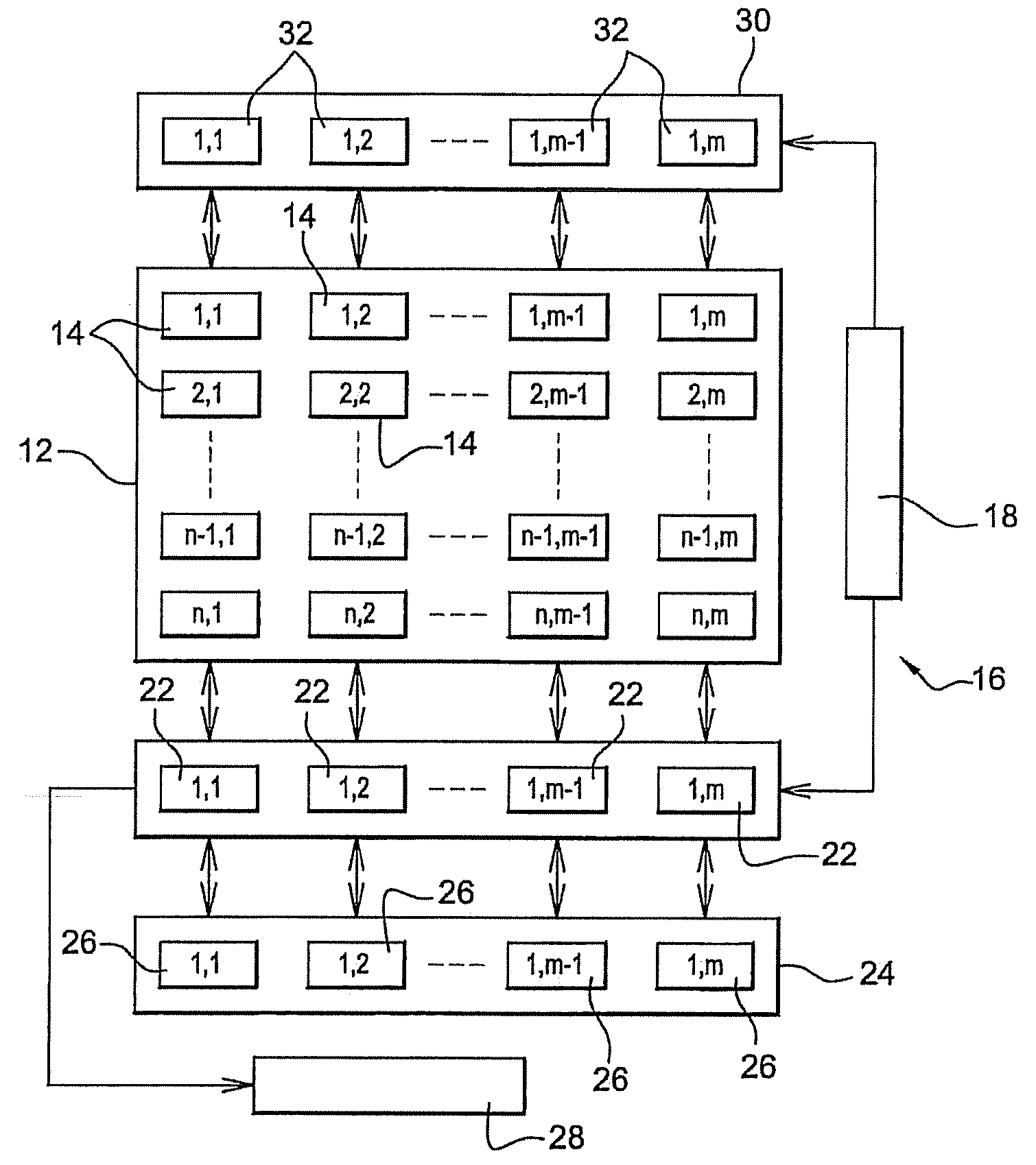 Device for detecting infrared radiation comprising a resistive imaging bolometer, a system comprising an array of such bolometers and a method for reading an imaging bolometer integrated into such a system