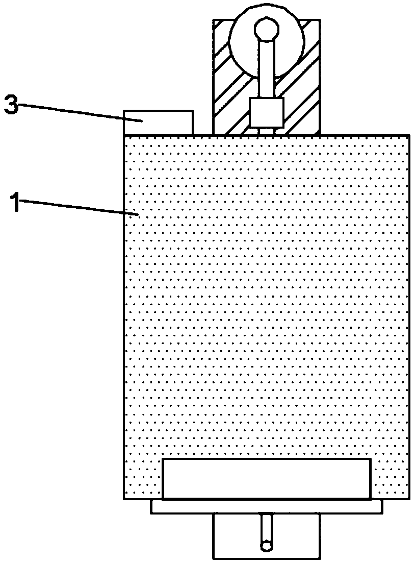 Waste residue crushing device for cement production