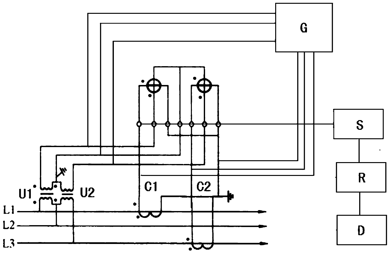 A metering device secondary circuit detector and its detection method