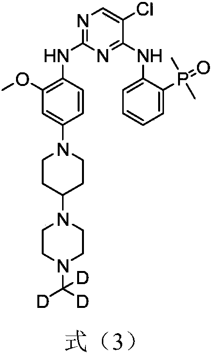A kind of diaminopyrimidine compound and composition comprising the compound