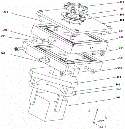 A multi-degree-of-freedom precision adjustment mechanism