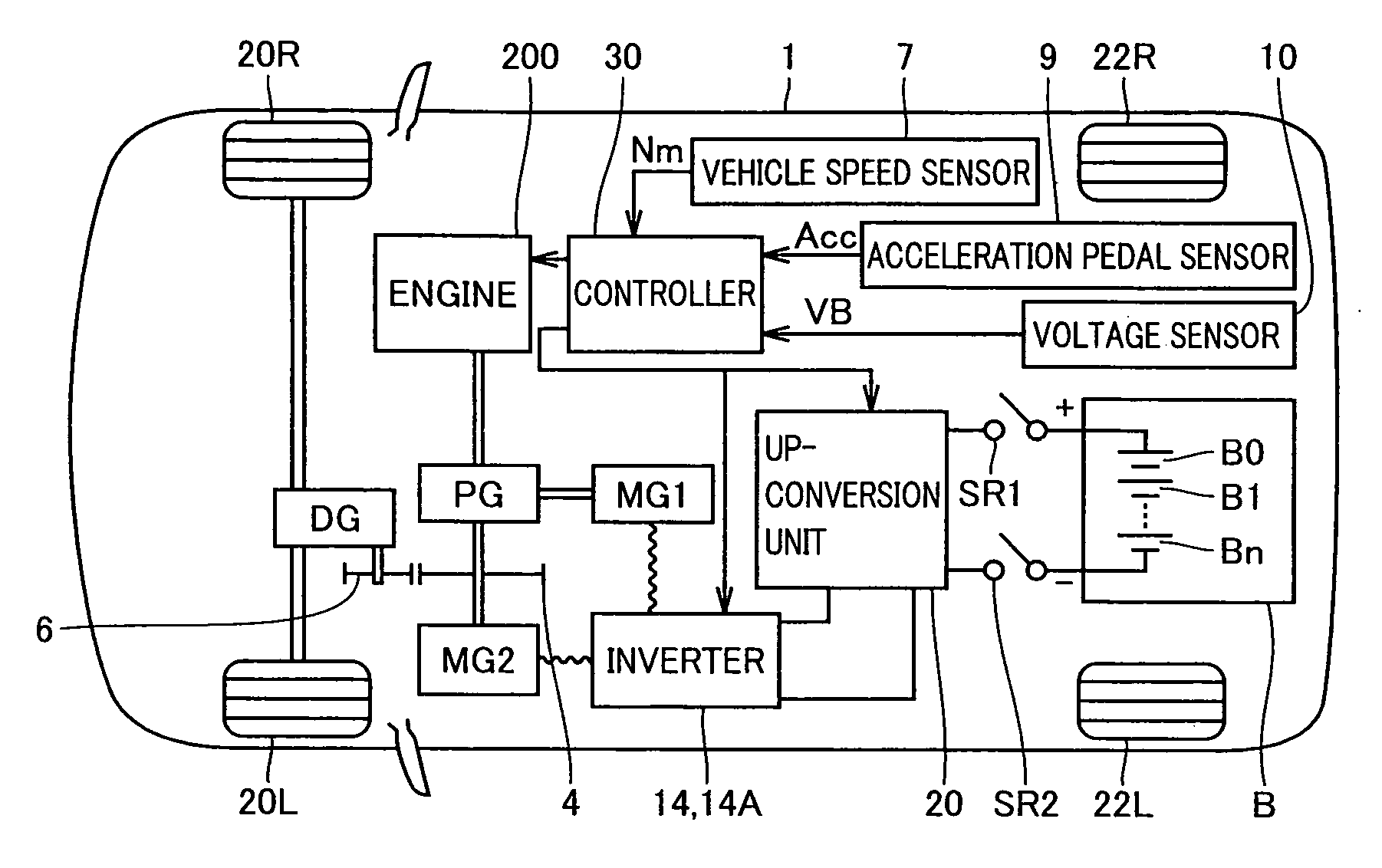 Vehicle Controller, Vehicle and Vehicle Control Method