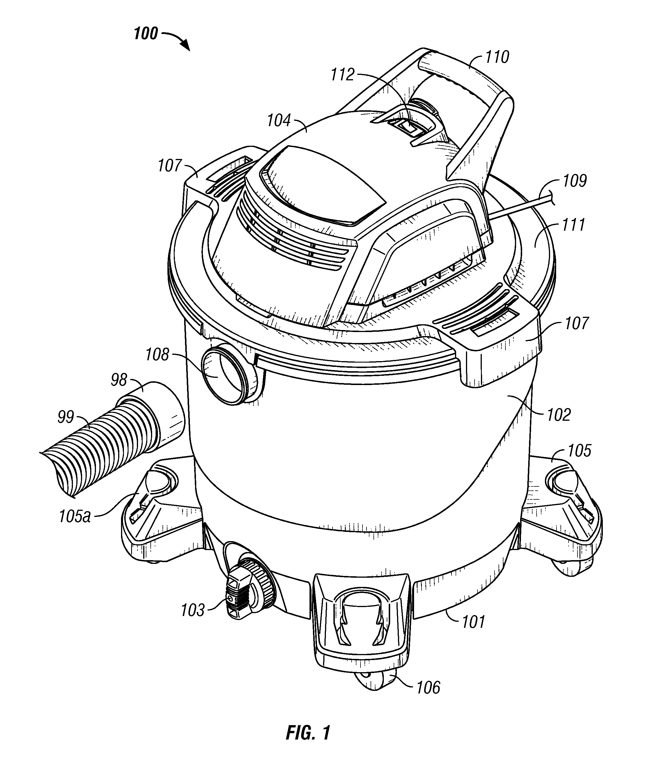 Vacuum Bypass Vent and Vacuums Incorporating Such Bypass Vents