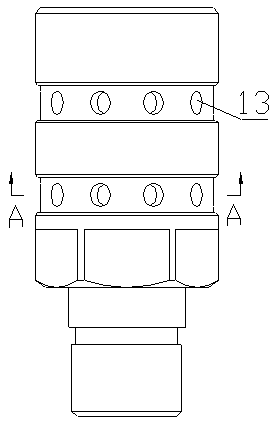 Safety valve using compressed gas to replace spring and using method of safety valve