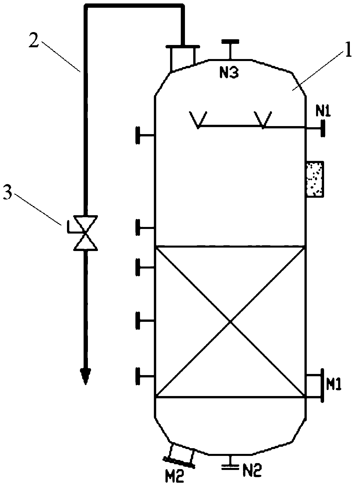 Method of reducing amount of regenerated wastewater discharged from chelating resin tower