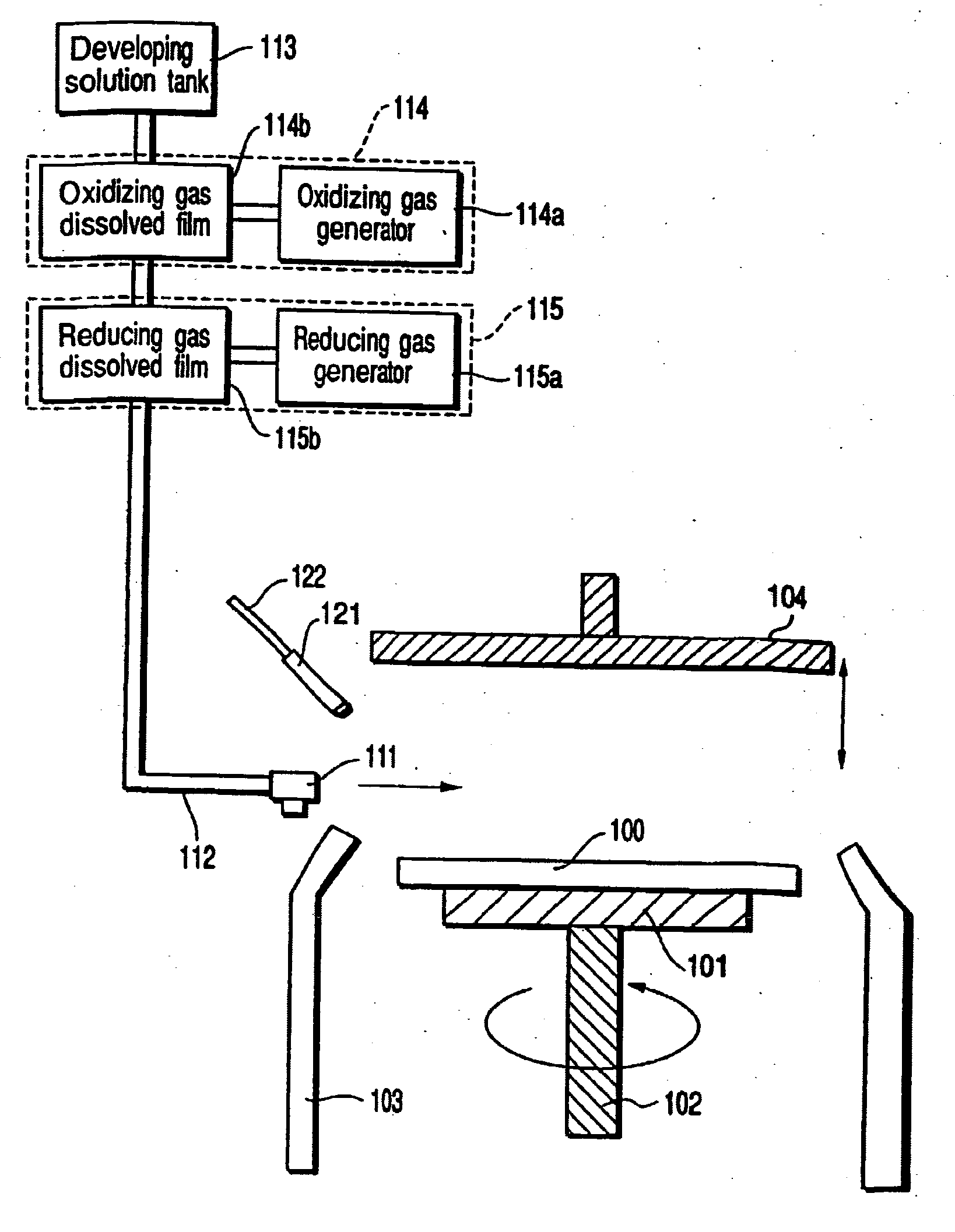 Alkaline solution and manufacturing method, and alkaline solution applied to patern forming method, resist film removing method, solution application method, substrate treatment method, solotion supply method, and semiconductor device manufacturing method