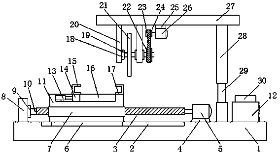 Steel plate cutting device for whole vehicle manufacturing