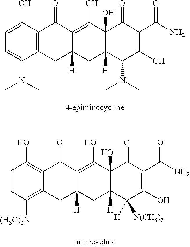 Tetracycline topical formulations, preparation and uses thereof