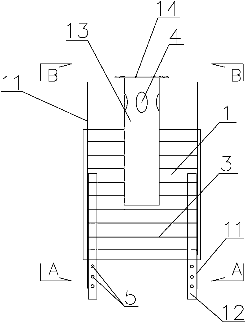 Prefabricated column and precast construction method thereof