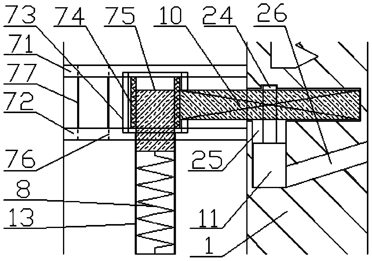 An oil nozzle that can automatically control pressure