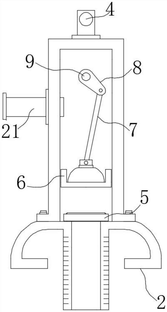 Hand pump capable of conveniently adjusting output efficiency