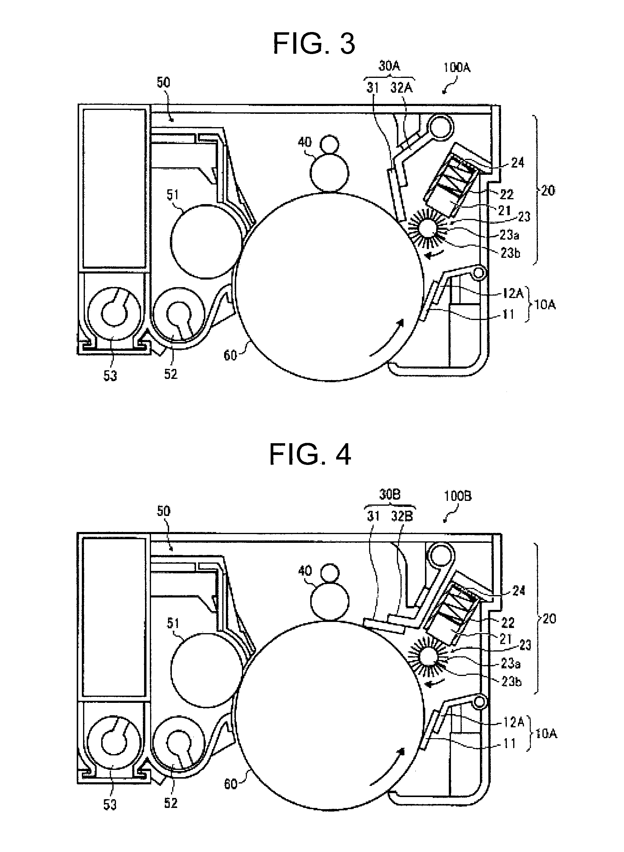 Image bearing member to which boron nitride is attached