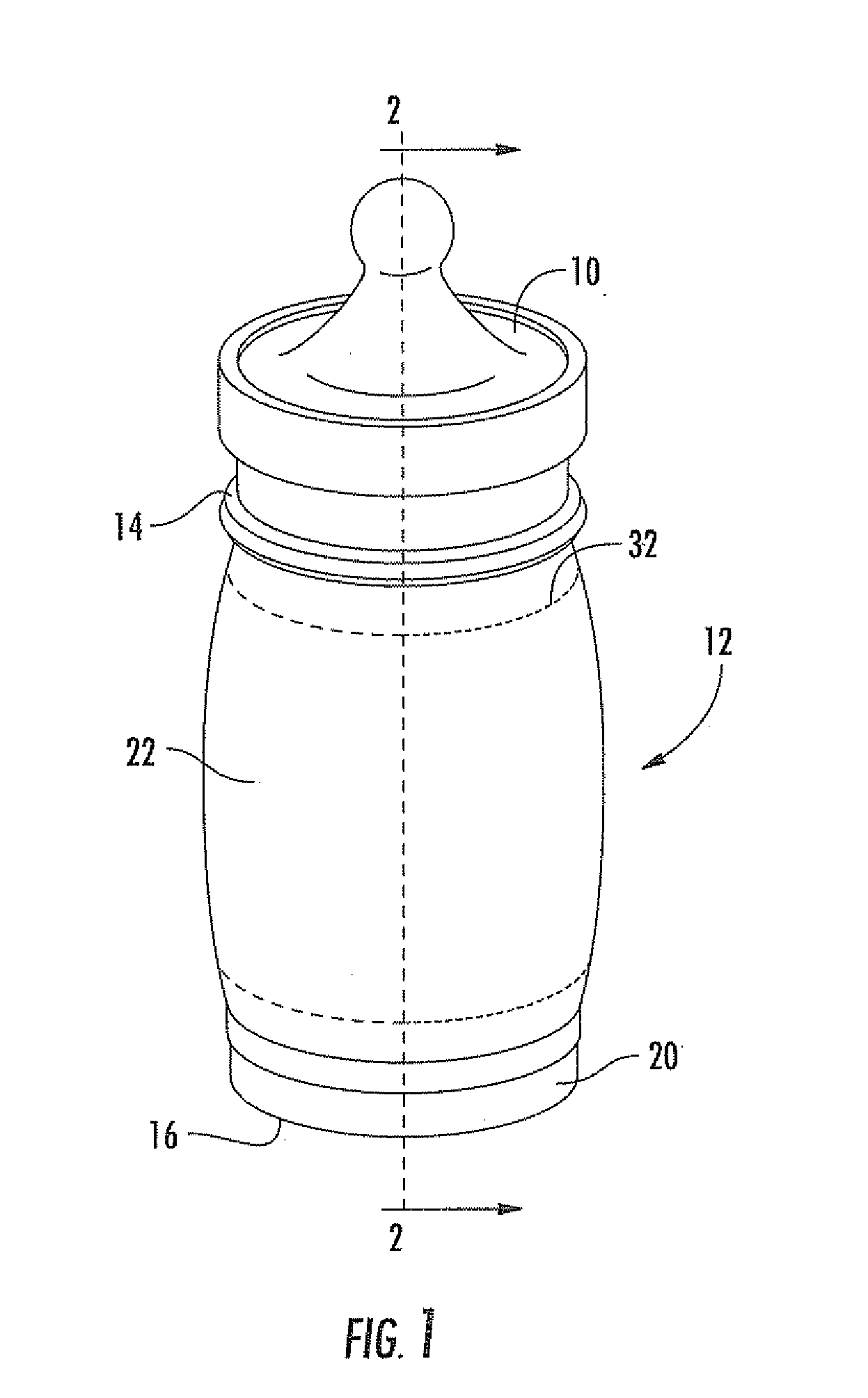 Thermal bottle sock and associated methods