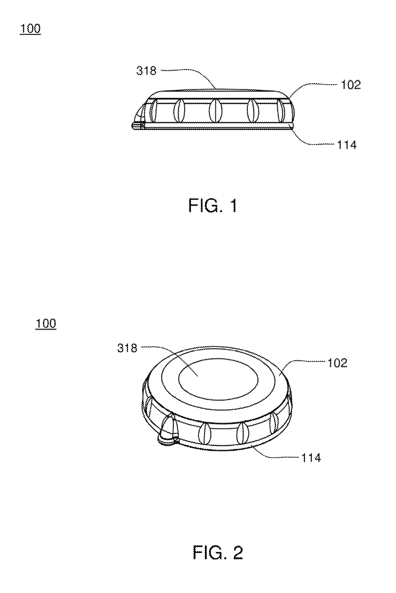 Split ring resonator antenna adapted for use in wirelessly controlled medical device