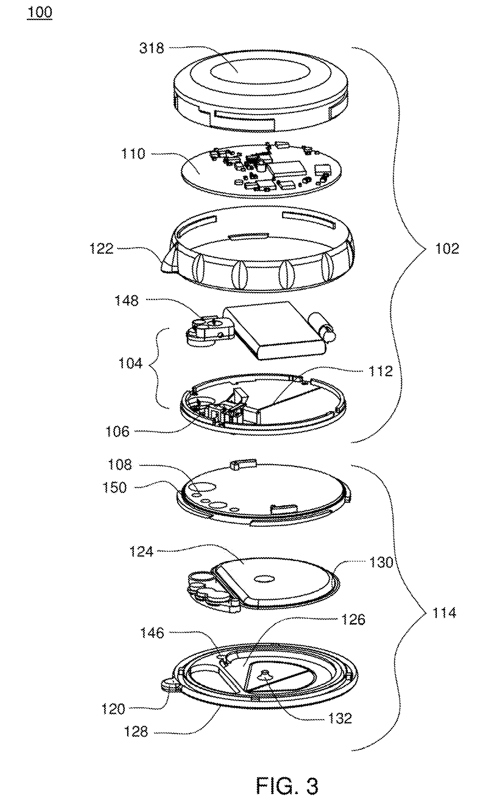 Split ring resonator antenna adapted for use in wirelessly controlled medical device