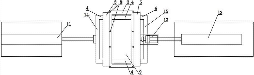 Automatic turning-over fixture