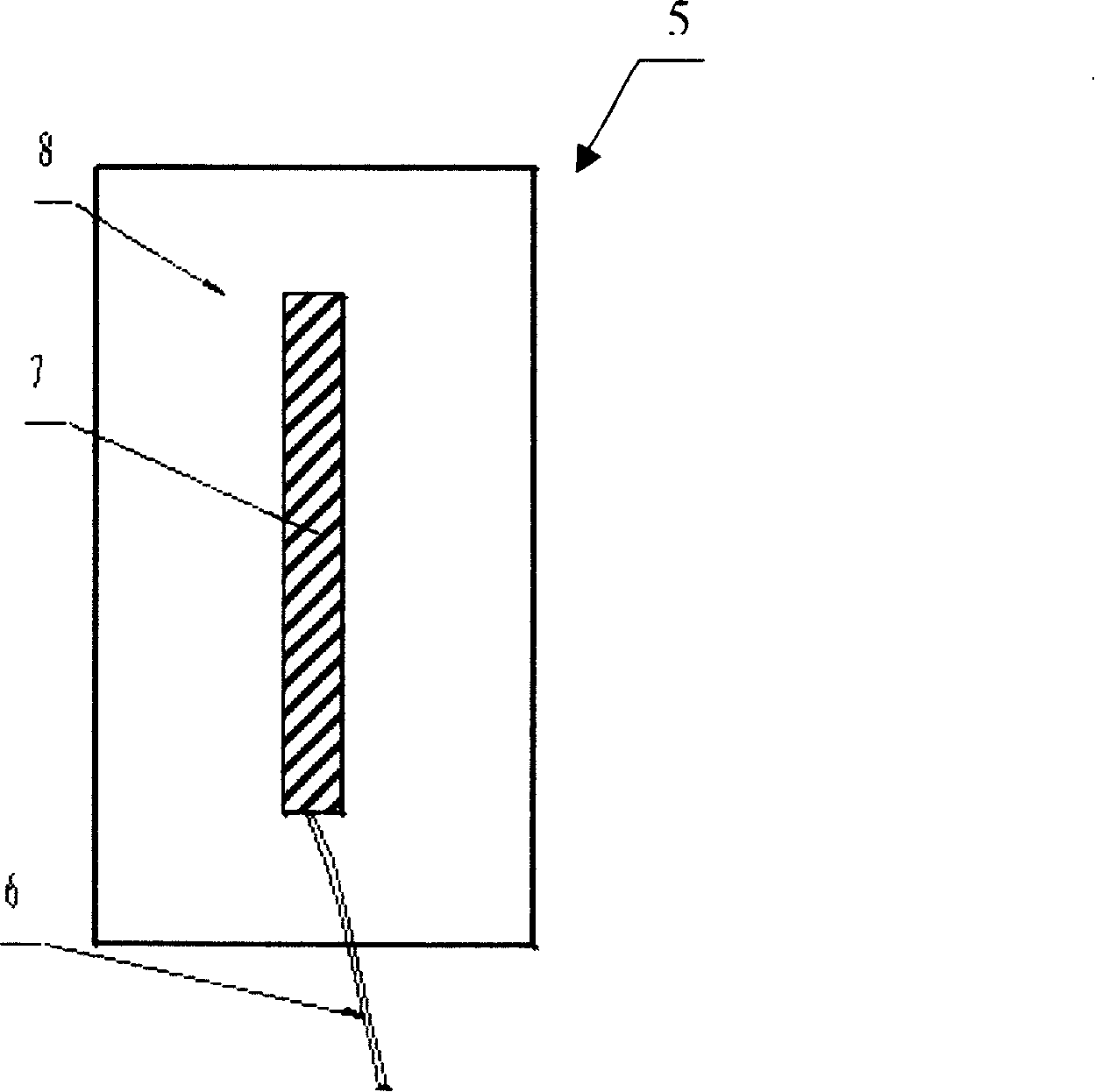 Equipment and method for measuring material damping factor