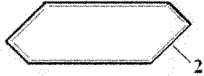 Production method for regular hexagonal prism-shaped battery case