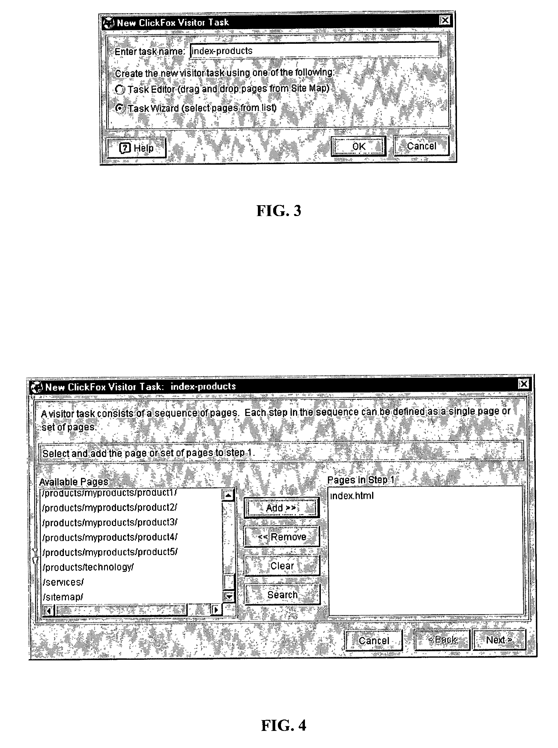 System and method for analyzing system visitor activities