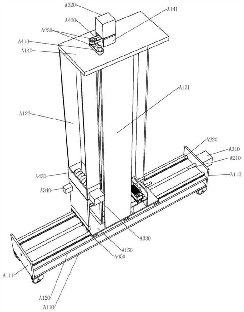 A rack module and its intelligent tiling robot