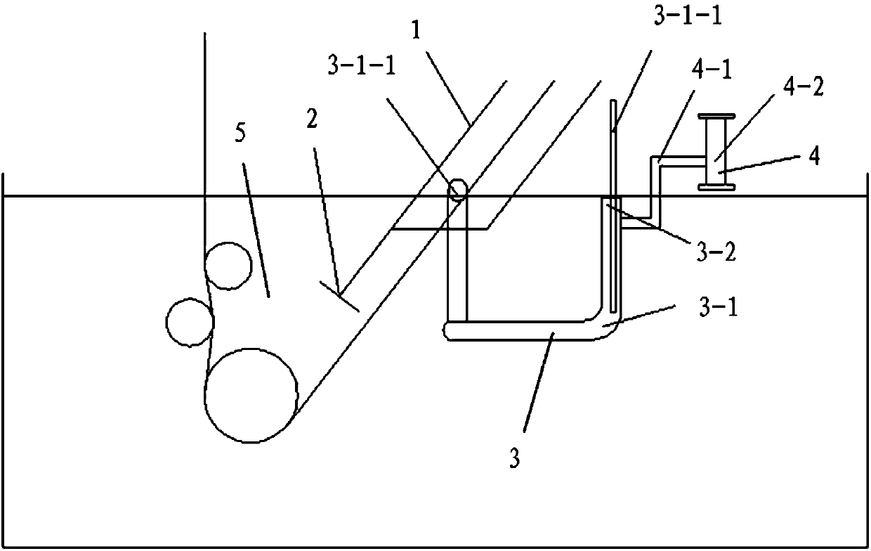 Removing device and method for cadmia in furnace nose of galvanizing line