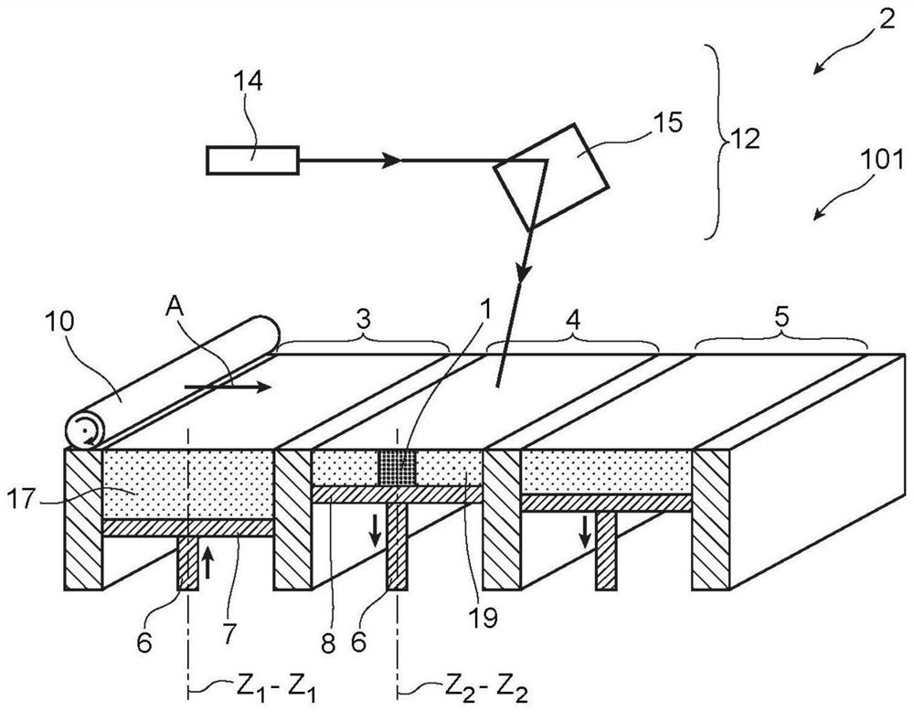 Method for holding part blank by fluid expansion in additive manufactured holding portion