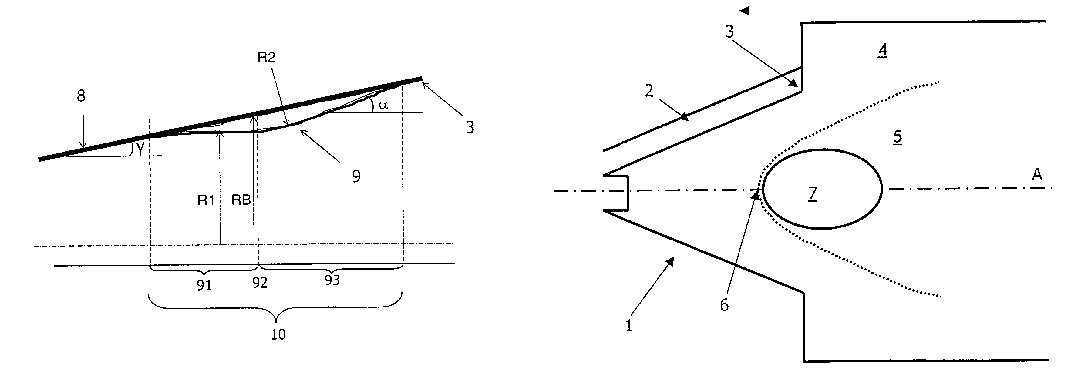 Premixing burner arrangement for operating a combustion chamber in addition to a method for operating a combustion chamber