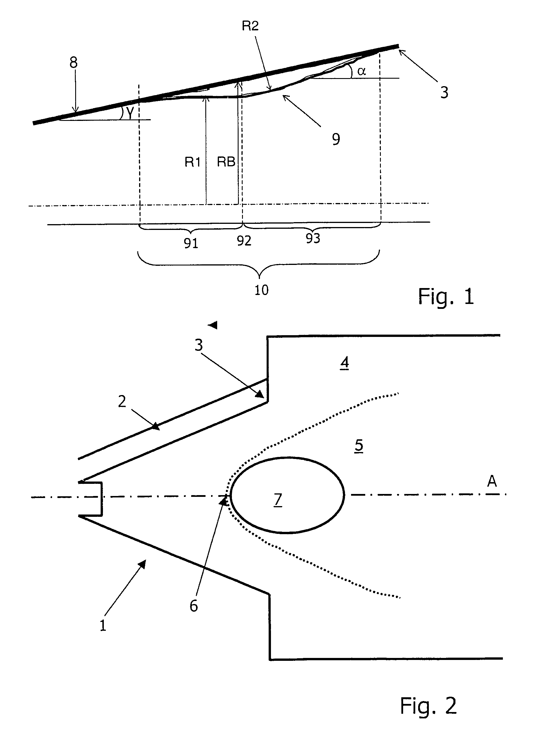 Premixing burner arrangement for operating a combustion chamber in addition to a method for operating a combustion chamber