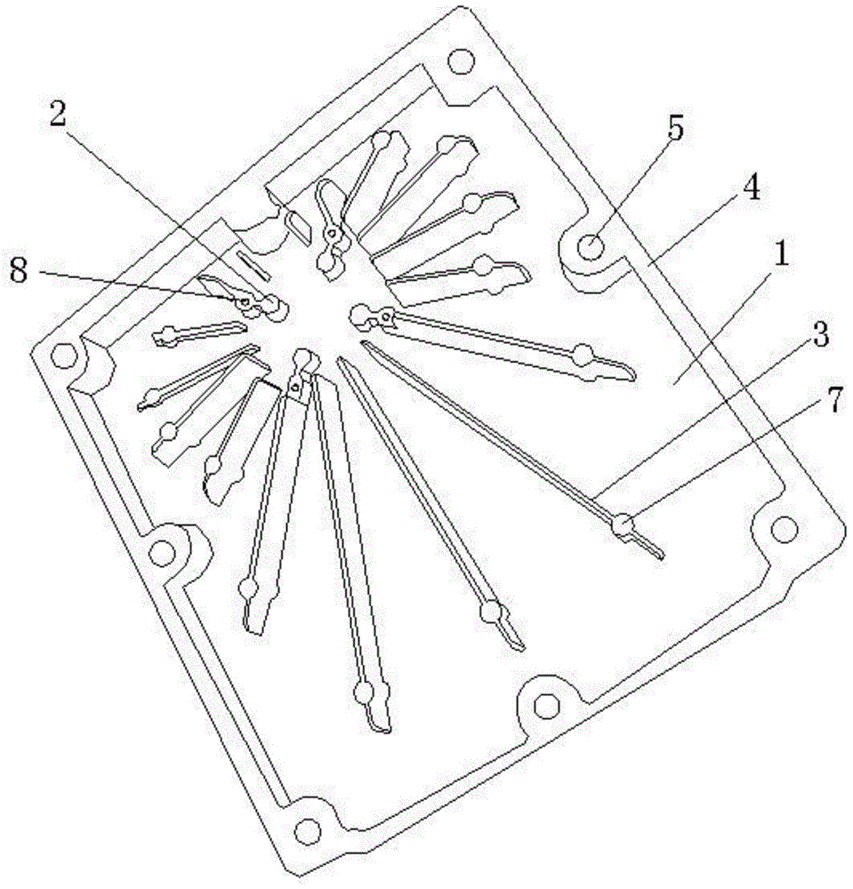 Guide-type heat radiator