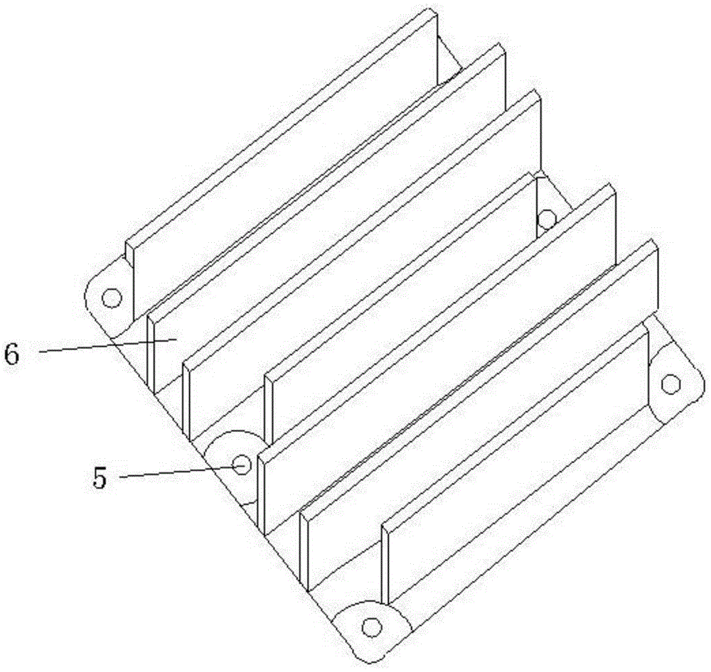 Guide-type heat radiator