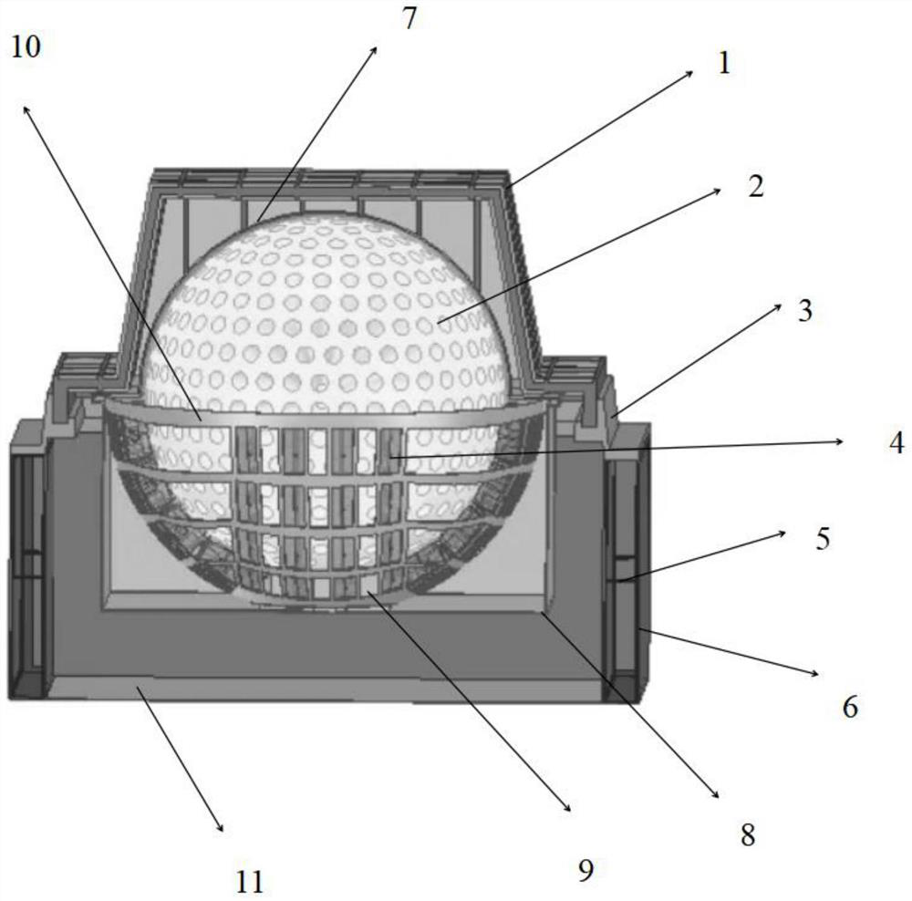 High-gain wide-angle scanning multi-beam well lid antenna based on Luneberg lens