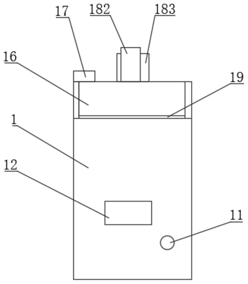 Engineering spoil in-situ stirring and solidifying device