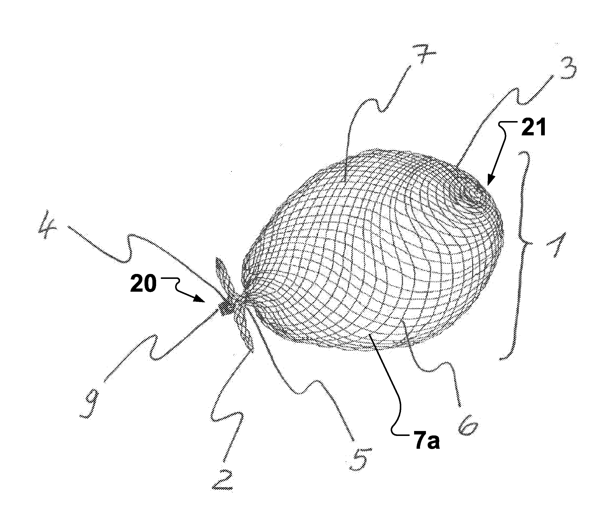 Occluder For Occluding an Atrial Appendage and Production Process Therefor