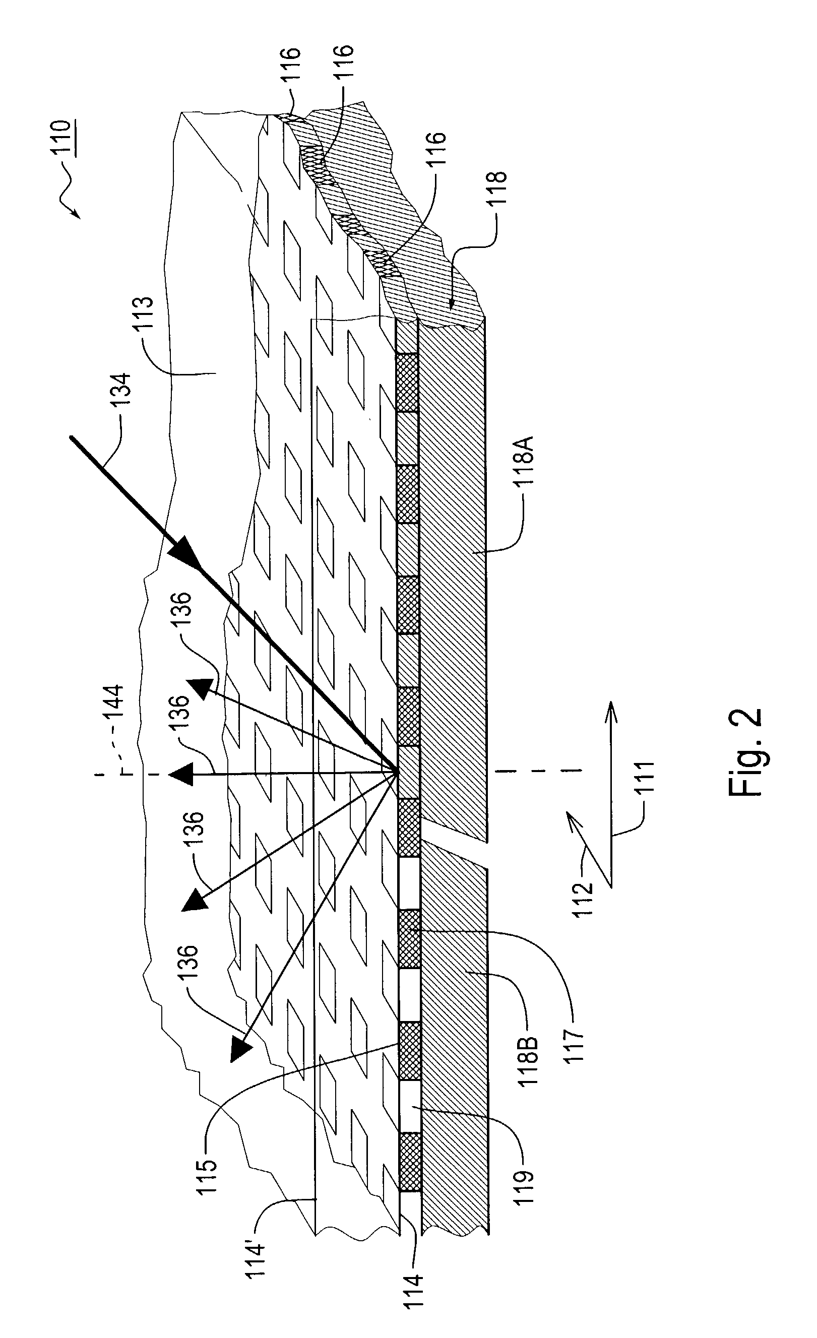 Two-dimensional scale structures and method usable in an absolute position transducer