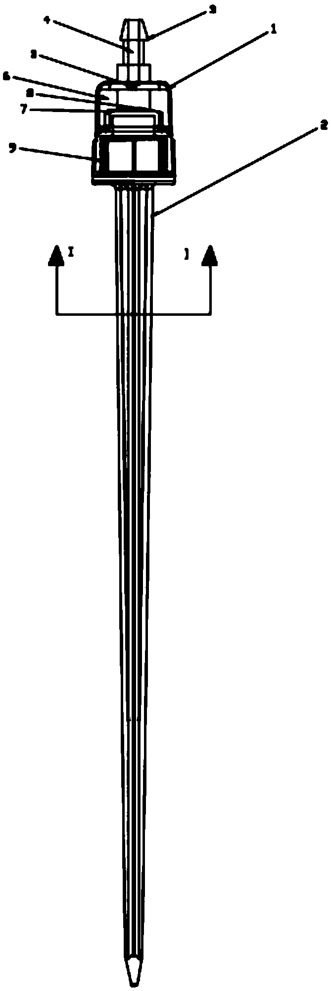 Special water irrigation device for potted scindapsus aureus and water and fertilizer integrated implementation method