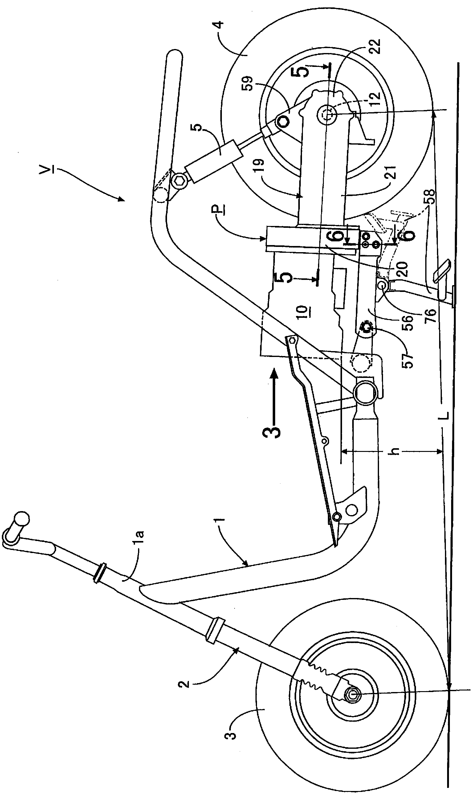 Electric power unit for vehicle