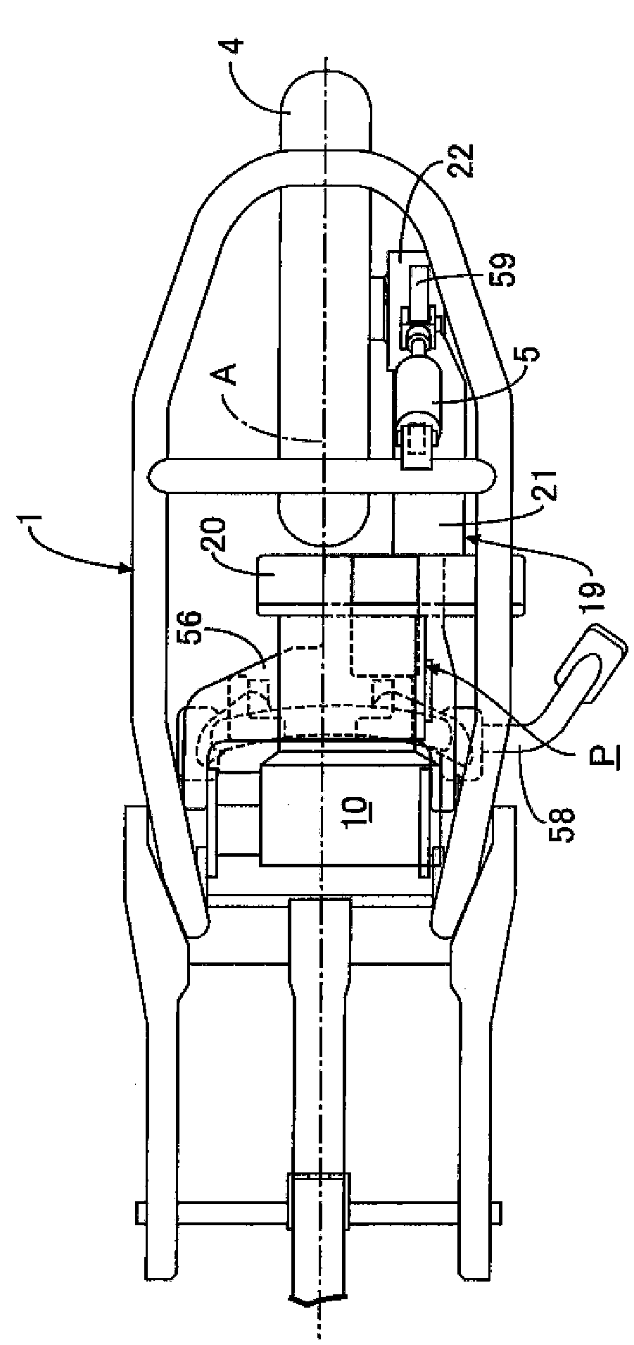 Electric power unit for vehicle