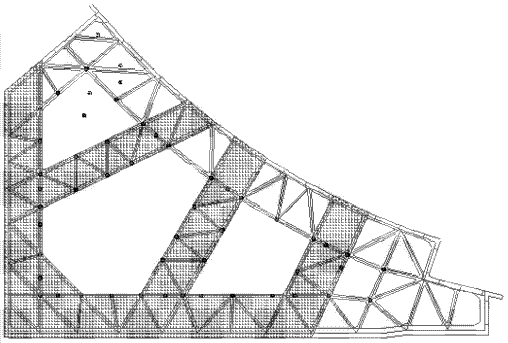 Concrete support and fish-belly sill combined supporting system of special-shaped foundation pit and construction method