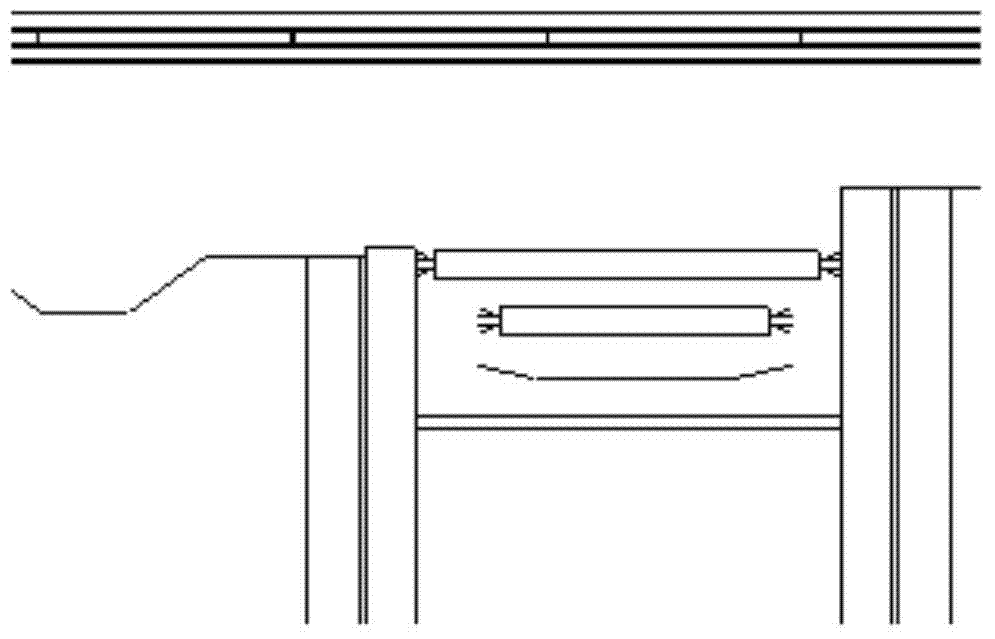 Concrete support and fish-belly sill combined supporting system of special-shaped foundation pit and construction method