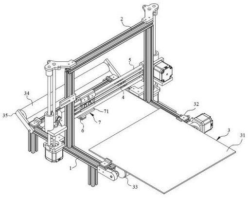 Tray-adjustable 3D printer